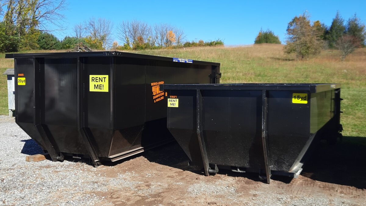 15yd vs 20yd dumpster rental size