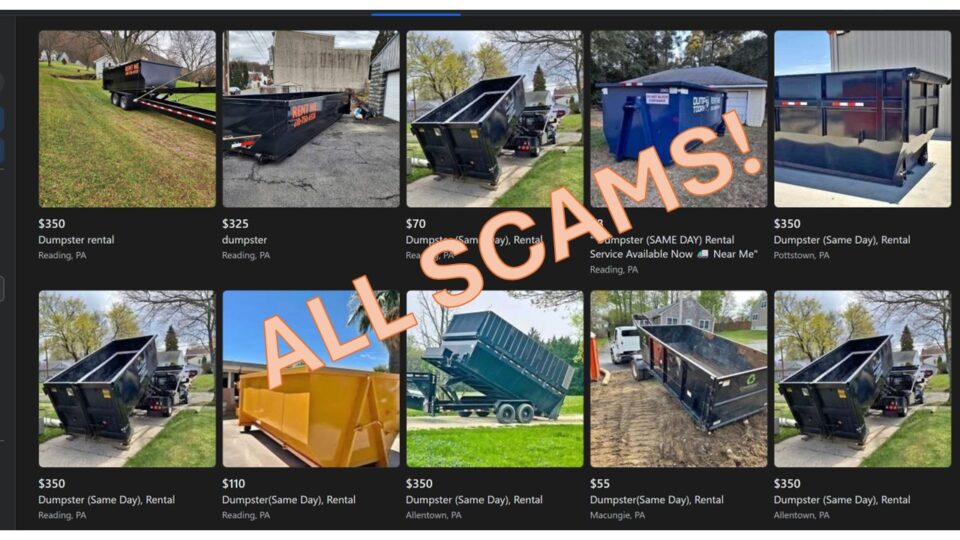 Facebook Dumpster Rental Scams (1)